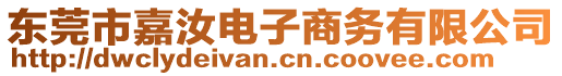東莞市嘉汝電子商務(wù)有限公司