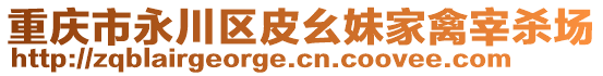 重慶市永川區(qū)皮幺妹家禽宰殺場