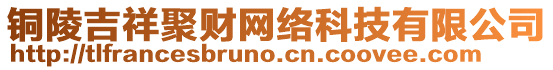 銅陵吉祥聚財網絡科技有限公司