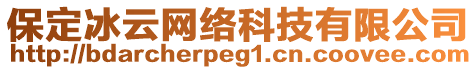 保定冰云網(wǎng)絡(luò)科技有限公司