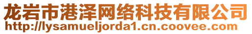 龍巖市港澤網(wǎng)絡(luò)科技有限公司