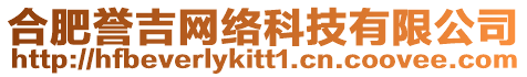 合肥譽(yù)吉網(wǎng)絡(luò)科技有限公司