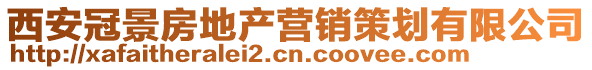西安冠景房地產(chǎn)營銷策劃有限公司
