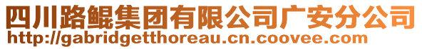 四川路鯤集團有限公司廣安分公司