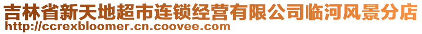 吉林省新天地超市連鎖經營有限公司臨河風景分店