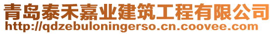 青島泰禾嘉業(yè)建筑工程有限公司