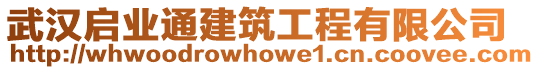 武漢啟業通建筑工程有限公司