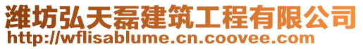 濰坊弘天磊建筑工程有限公司