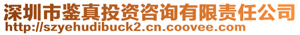 深圳市鑒真投資咨詢(xún)有限責(zé)任公司