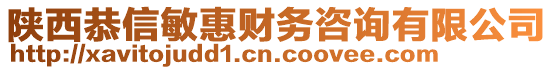 陜西恭信敏惠財(cái)務(wù)咨詢(xún)有限公司