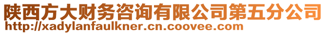 陜西方大財(cái)務(wù)咨詢有限公司第五分公司
