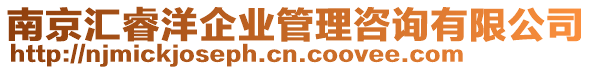 南京匯睿洋企業(yè)管理咨詢有限公司