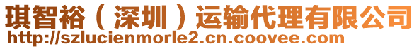 琪智裕（深圳）運輸代理有限公司