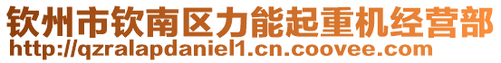 欽州市欽南區(qū)力能起重機經(jīng)營部