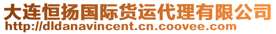 大連恒揚(yáng)國(guó)際貨運(yùn)代理有限公司