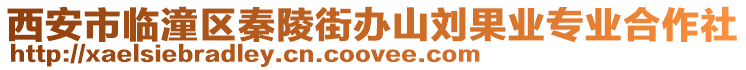 西安市臨潼區(qū)秦陵街辦山劉果業(yè)專業(yè)合作社