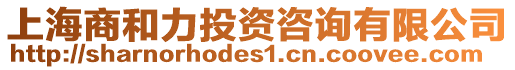 上海商和力投資咨詢有限公司