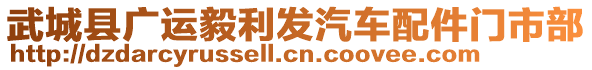 武城縣廣運毅利發(fā)汽車配件門市部