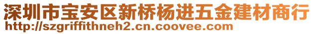 深圳市寶安區(qū)新橋楊進五金建材商行