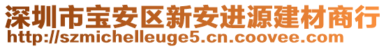 深圳市寶安區(qū)新安進(jìn)源建材商行