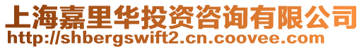 上海嘉里華投資咨詢有限公司