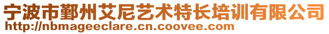 宁波市鄞州艾尼艺术特长培训有限公司