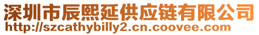 深圳市辰熙延供應(yīng)鏈有限公司