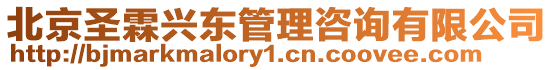 北京圣霖興東管理咨詢有限公司