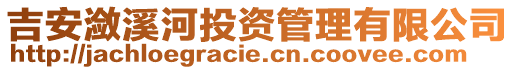 吉安瀲溪河投資管理有限公司