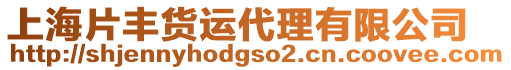 上海片豐貨運(yùn)代理有限公司