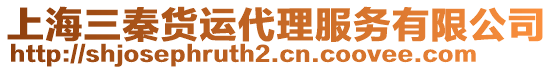 上海三秦貨運(yùn)代理服務(wù)有限公司