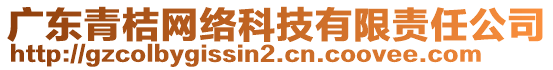 廣東青桔網絡科技有限責任公司