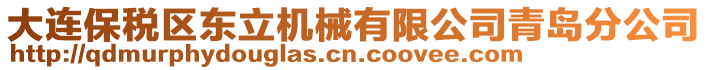 大連保稅區(qū)東立機(jī)械有限公司青島分公司