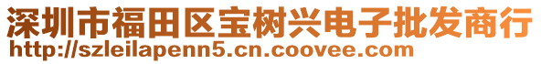 深圳市福田區寶樹興電子批發商行