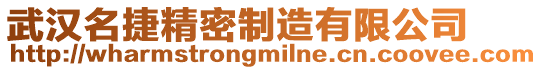 武漢名捷精密制造有限公司