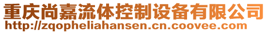 重慶尚嘉流體控制設(shè)備有限公司