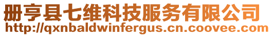 冊亨縣七維科技服務(wù)有限公司