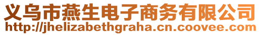 義烏市燕生電子商務(wù)有限公司