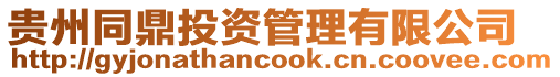 貴州同鼎投資管理有限公司