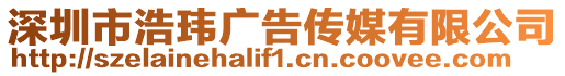 深圳市浩瑋廣告?zhèn)髅接邢薰? style=