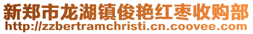 新鄭市龍湖鎮俊艷紅棗收購部
