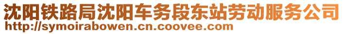沈陽鐵路局沈陽車務段東站勞動服務公司