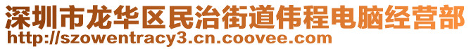 深圳市龍華區民治街道偉程電腦經營部