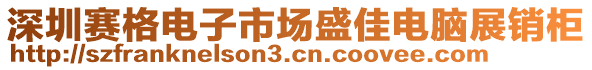 深圳賽格電子市場(chǎng)盛佳電腦展銷柜