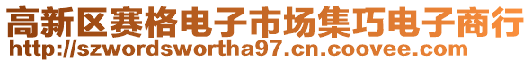 高新區賽格電子市場集巧電子商行