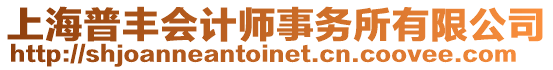 上海普豐會計師事務所有限公司