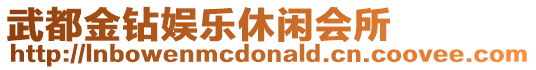 武都金鉆娛樂(lè)休閑會(huì)所