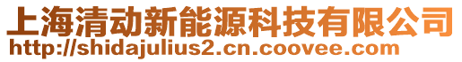 上海清動新能源科技有限公司