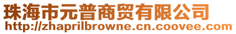 珠海市元普商貿(mào)有限公司