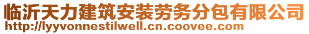 臨沂天力建筑安裝勞務分包有限公司